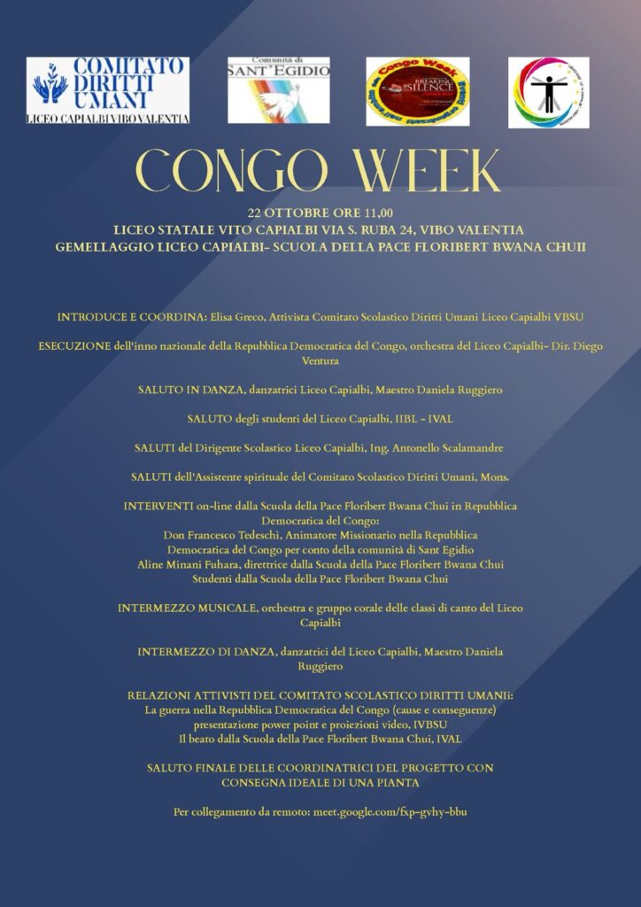 Congo Week a Vibo Valentia,